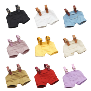1st/2nd/3rd Doll Clothes Doll Suspenders Easy Wear Doll Overalls For 17Cm Figure Doll Plush Doll Collector Favor Gift