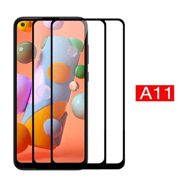 Tempered Glass Full Samsung Galaxy A11 M11 Full Screen Full Lem