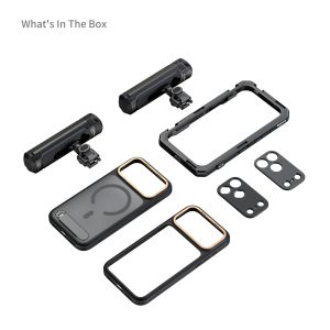 SmallRig Mobile Video Cage/Mobile Dual Handheld Kit for iPhone 17 Pro/iPhone 17 Pro Max#5540#5541#5542#5543#5545#5546