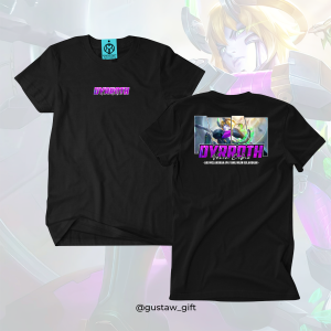GG T-Shirt DYRROTH V.E.N.O.M skin Venom Cobra Mobile Legends Kaos Custom Katun Slim-fitting