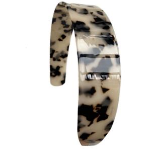 Phụ nữ thời trang băng đô rộng màu mai rùa Nhựa thực tế và nhẹ headpieces cho dịp khác nhau