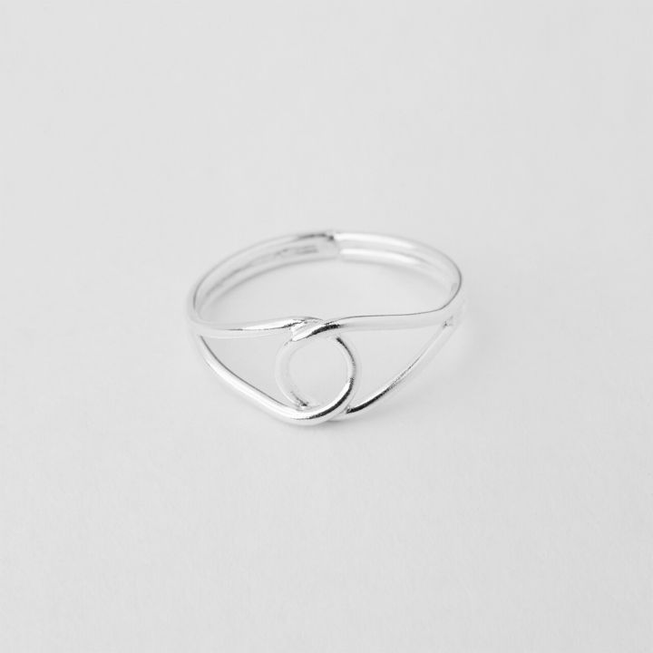 Nhẫn Bạc Nữ 925 - Thiết Kế Đôi Mắt Cực Cá Tính - KaT Jewelry