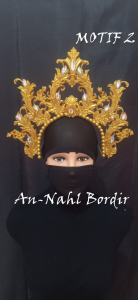 Headdress Aksesoris Tari Adat Siger Karnaval