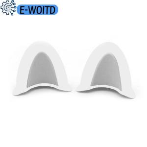 E-WOITD 2Pcs Cat Ears Helmet Decoration Motorcycle Electric Stickers Decor Cute Multicolor Motorcycle Helmets Accessories Universal