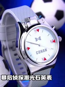 Đồng hồ Conan đằng sau hậu trường đồng hồ thạch anh đá may mắn phụ kiện anime đồng hồ cho nam và nữ sinh viên