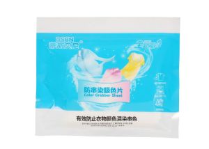 *READY STOCK *24 Pcs Color Absorption Sheet Washing Machine Laundry Cloth Anti Dyed Papers 防串染色母片/洗衣吸色纸 色母片防串染片