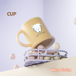 Momosee Gelas Kumur Sikat Gigi Karakter Lucu Cup Gelas Minum Anak BPA Free Cangkir Plastik XH10