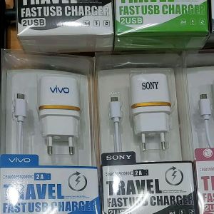 TRAVEL CHARGER 2 PORT USB 2 in 1 MICRO USB BUAT OPPO / SAMSUNG / VIVO / XIAOMI / LENOVO / ASUS / SMARTFREN / SONY / LG FAST CHARGING
