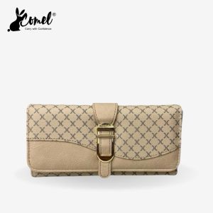local sellerCOMEL FASHION FINLEY Pu Leather Women Long Wallet F0301Ship Within 24Hours