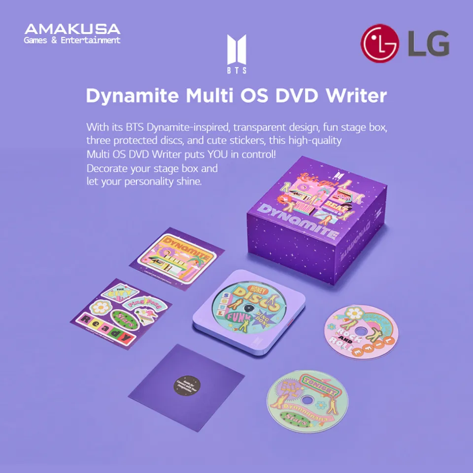 【新作入荷SALE】BTS DYNAMITE multi OS DVD writer プレイヤー アイドルグッズ