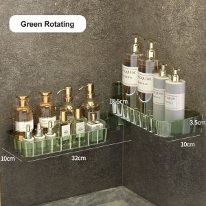 Bathroom Rack Wall Mounted Bathroom Shelf Corner Rak Toilet Shelve Faucet Storage Organizer Rak Bilik Mandi Dinding