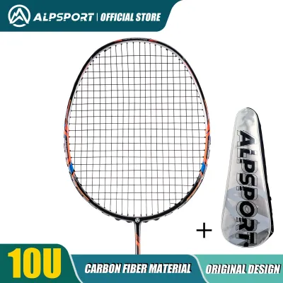 ALP GJ 10U Ultralight 52g T800 bow and arrow Badminton racket Authentic Tensile force13kg Outdoor sports Carbon fiber + titanium