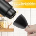 Immersion Hand Blender Cordless, Rechargeable Hand Held Blender Stick, Perfect for Smoothies, Puree Baby Food & Soup. 