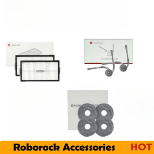 New Optional Original For Roborock Qrevo Edge 2 / Qrevo Curv 2 Pro  Accessories Filter Main/Side Brush Mop DustBag
