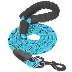 【Ready】Tali Tuntun Anjing Leash Rope 1.5 meter Tali Tuntun Harnes Rantai Anjing Kucing Hewan Pet Belt