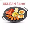 Alat Pemanggang / korean grill / Tempat Pemanggang BBQ multi Grill Pan anti lengket. 