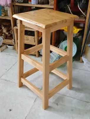 [HCM]Ghế đôn mặt vuông bằng gỗ cao 30cm cao 45cm cao 50cm cao 60cm và cao 70cm đôn vuông nhiều kích cỡ