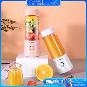 Máy xay sinh tố cầm tay mini dung lượng pin lớn 4 lưỡi dao dung tích cối 300ml nhỏ gọn đa năng tiện lợi. Bảo hành 12 tháng trên toàn quốc đổi mới trong 7 ngày đầu nếu có bất kỳ sai sót nào đến từ nhà cung cấp.