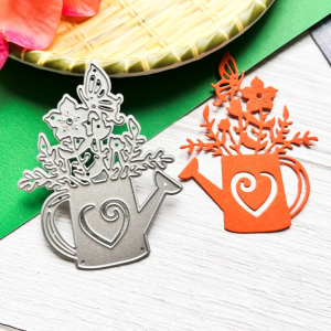 Metal Die Cuts Watering Can Embossing Stencil Cutting Dies for Making Scrapbooking Paper Craft DIY Template Mold