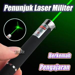 YMJR hijau Laser Jarak Jauh Portable Laser Pointer Presentasi / Camping Mini Senter Super Terang 5MW Laser