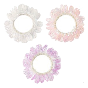 Elegant Shell Pearls Hair Tie For Women Soft Elastic Band Scrunchies Ponytail Holder For Daily Wear And Special Occasion