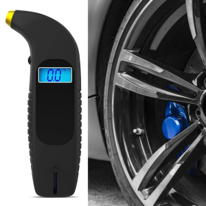 Portable Tire Pressure Gauges with Tyre Depth Gauges Digital Tire Pressure Monitoring Car Tyre Air Pressure Gauges Meter