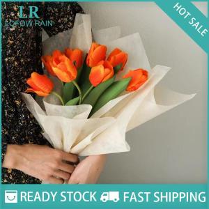 LF Wholesale✨Flash Sale ✨ Flower Packaging Paper Translucent Milk Cotton Lining Paper For Florist Wrapping Bouquet Wedding Soft Colorful Decorative Paper