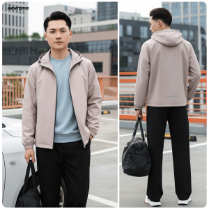 Áo khoác gió nam cao cấp Mentoris Áo khoác nam Chống gió chống bụi cản nước giữ nhiệt MAG01