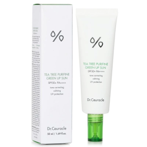 Dr.Ceuracle TEA TREE PURIFINE GREEN UP SUN 50ml SPF50+ PA+++ tone correcting、calming、UV protection