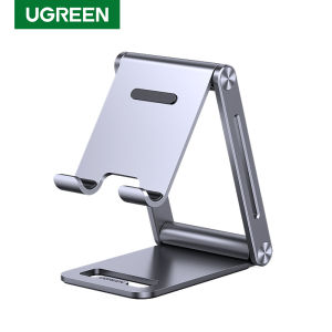 UGREEN Metal Phone Stand Adjustable Desk phone Holder Compatible with 7.2inch phones for iPhone 14 Pro Max，Samsung S23 Ultra，HUAWEI Mate ，