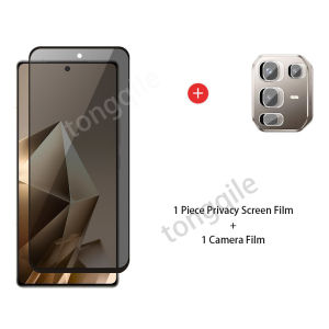 4in1 Private Tempered Glass For Infinix Note 50 Pro Plus Pro+ Note50 50Pro 5G 4G 2025 Full Cover Screen Camera Lens Protector Anti Peek Privacy Film Protective Anti Scratch