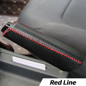 Toyota Car Leather Handbrake Cover Automobile Gear Handbrake Protective Cover Hand Brake Cover Protector For Toyota Vios Hilux Rush Innova Veloz Fortuner Alphard Camry Hiace Raize