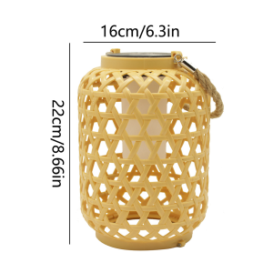 Solar Lantern Light Lamps Outdoor Hanging Lanterns For Trees Waterproof Lights Garden Decor Powered Lawn Pathway Outside Led Decorative Porch Table Yard Patio Rattan Power To Hang