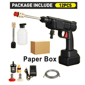 Wireless Car Washer 24-48V Lithium Battery Portable High Pressure Washer 25000kpa Cleaning WaterGun Garden Sprayer High Pressure Water Pump power wash spray-gun#xcq01