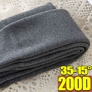 1900D Miu Dọc Xà Cạp Grey Dệt Kim Vớ Mùa Thu Mùa Đông Đàn Hồi Grey Stocking eo cao cho mùa đông Thời Trang Phố Lông Cừu Vớ Pantyhose
