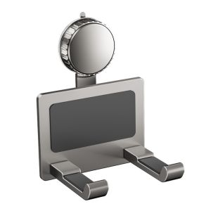 NCB11 Nhôm Giá đỡ máy sấy tóc bằng cốc hút Có thể tái sử dụng Gắn tường Giá đỡ máy sấy tóc Đa chức năng Không cần đục lỗ Móc treo máy sấy tóc Phòng tắm
