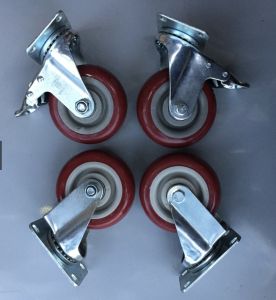 BỘ 4 BÁNH XE ĐẨY CHỊU TẢI TRỌNG ĐƯỜNG KÍNH 100mm