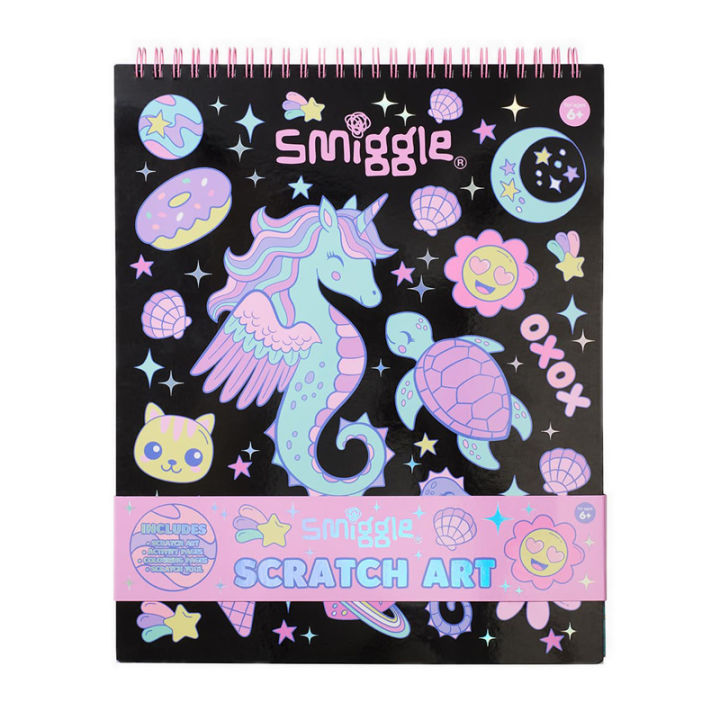 Smiggle Epic Adventures Scratch Book - IGL401252PNK | Lazada Indonesia