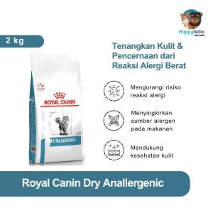 Royal Canin Vet Anallergenic Cat 2KG Khusus Alergi Makanan