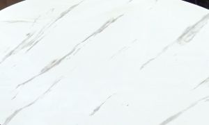 Meja Tamu Minimalis Aesthetic Erina| Meja Ruang Sudut Aesthetic |Meja Bulat Ruang Tamu Aesthetic