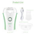 Rechargeable Women Epilator Electric Female Epilator For Face Hair Removal Machine For Facial Legs Body Bikini Hair Remover. 