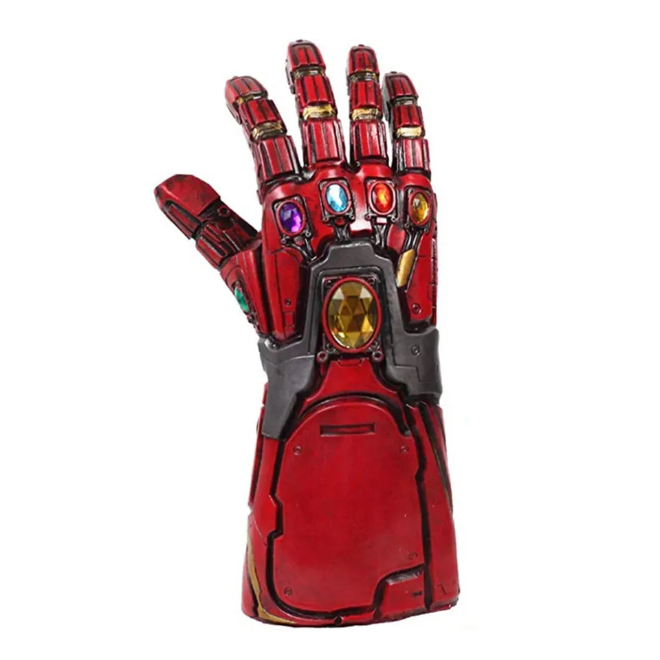 microgood Avengers Iron Man Faux Infinity Stones Glove Gauntlet