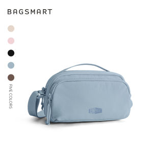 BAGSMART Túi đeo chéo mới Túi đeo vai thời trang Dây đeo nhẹ có thể điều chỉnh Dây đeo Túi vuông thông thường để đi dự tiệc làm việc