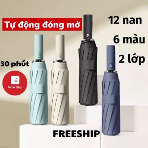 Dù Che Nắng Ô Che Cao Cấp 12 Nan Chống Tia UV LEON_STORE