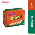 Bravo Plain Biscuits with Sugar and Sesame Seeds 31g x 10pcs. 