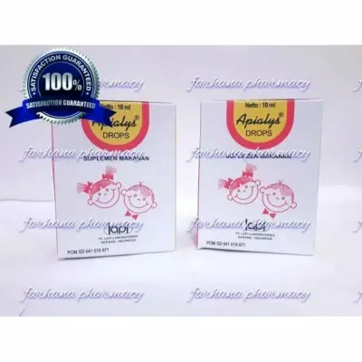 Promo Asli Apialys Drop / Suplemen multivitamin Untuk anak Paten