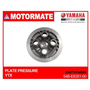 YAMAHA GENUINE PARTS Plate Pressure YTX 125 Part No. 54B-E6351-00