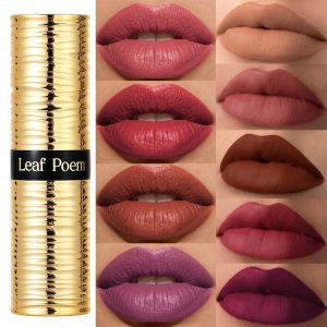 OWINGSHOP89OP5 Waterproof Matte Lipstick Non-stick Cup 8 Colors Lip Contour Pencil Long Lasting Velvet Lip Glaze Women