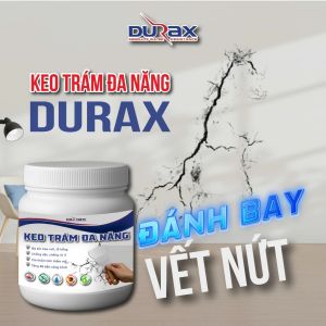 Keo Vá Tường DURAX Trám Trét Vết Nứt Khe Hở Tường Chống Mốc Ẩm Làm Sạch Tường