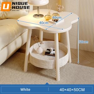 Side Table Coffee Table Bedside Rak Diningroom Table Meja Kecil Mini Table Modern Double-deck Bedside Cabinet Sofa Table